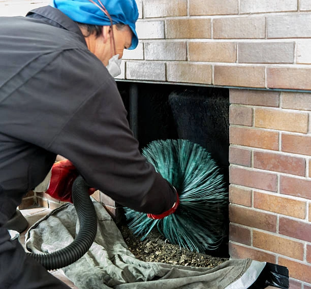 Professional chimney cleaning in San Mateo